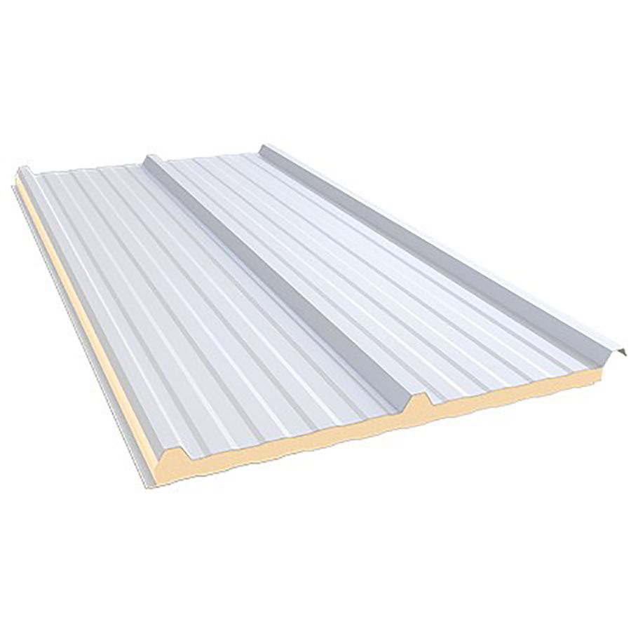 Telha Térmica em Aço/Aço - Núcleo em PIR 30mm - 0,43mm - 7m - Gravia