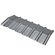 Cumeeira-GR25-Gravia-Galvanizada-Z275-500mm-Galvanizada-050mm