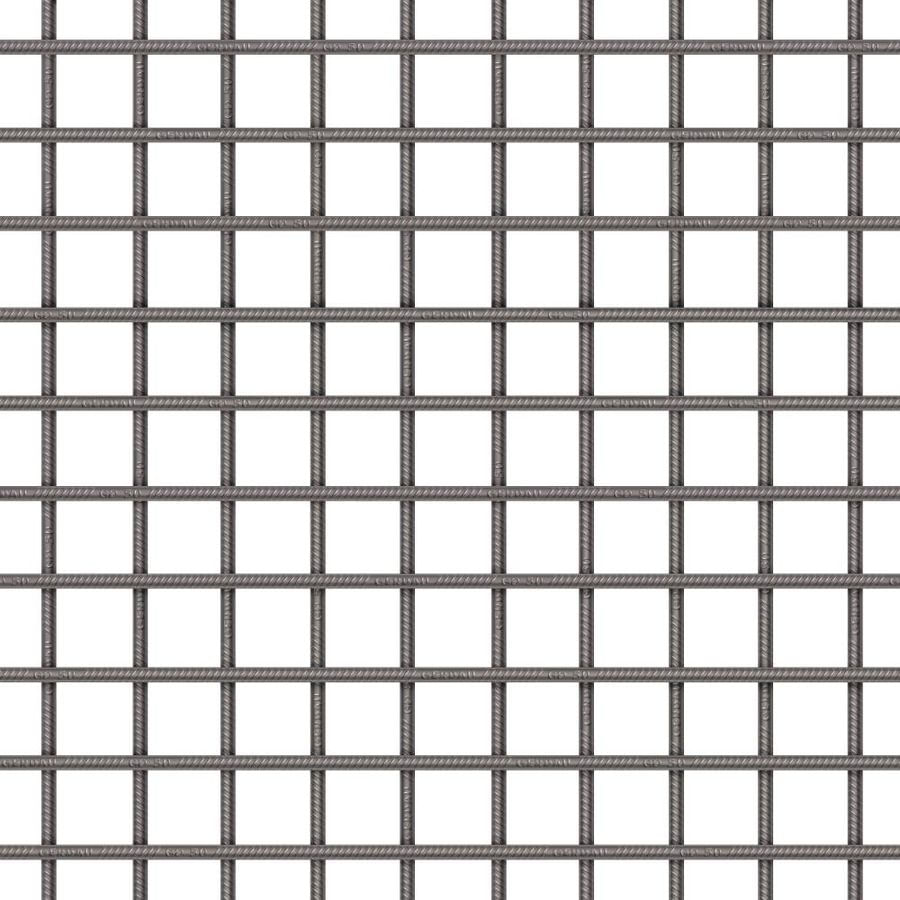 Tela Soldada Nervurada Q113 - Fio 3,8mm - Malha 10x10cm - 6x2,45m - Gravia, image size:900x900