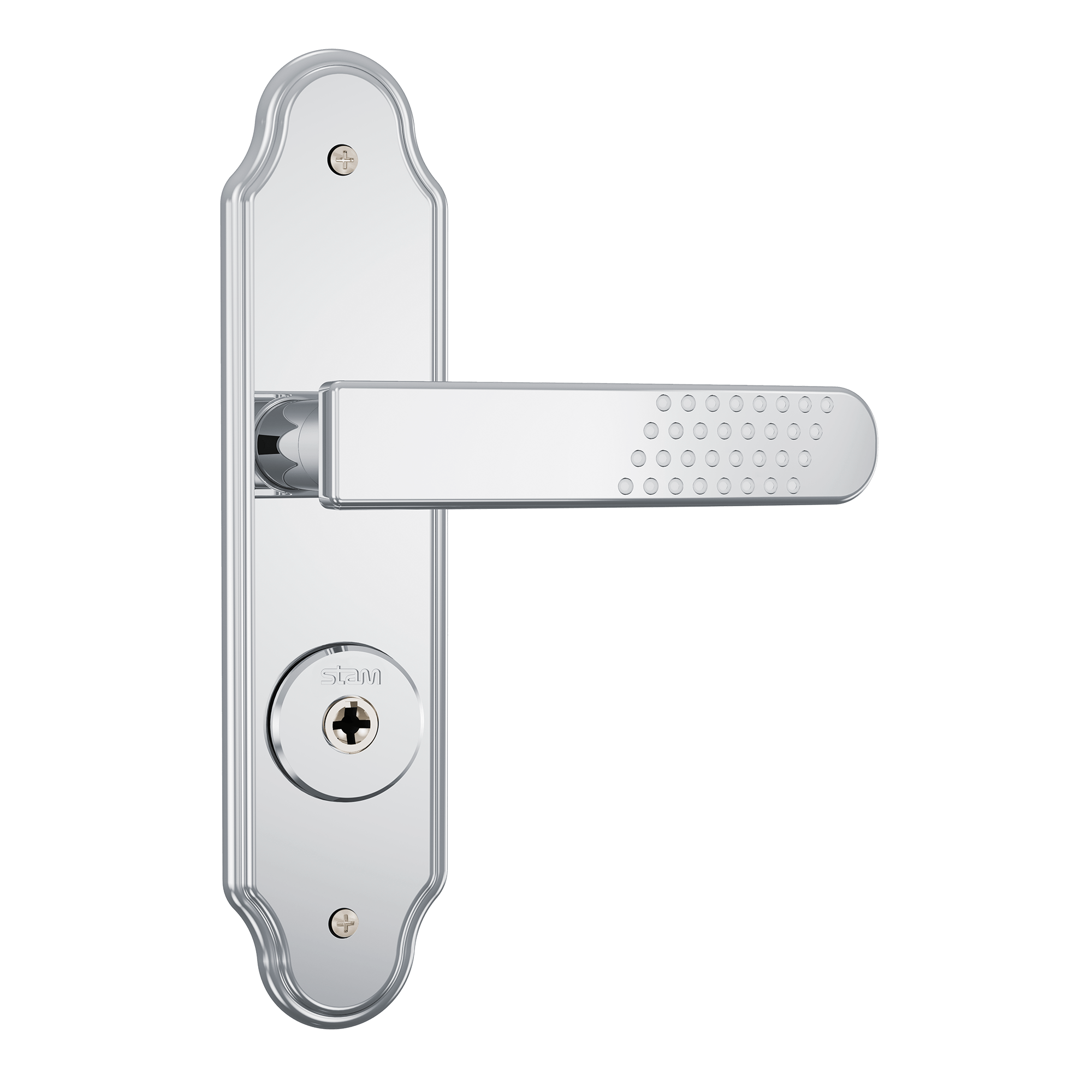 Fechadura Tetra Espelho Inox 1803/21 - Stam - Gravia