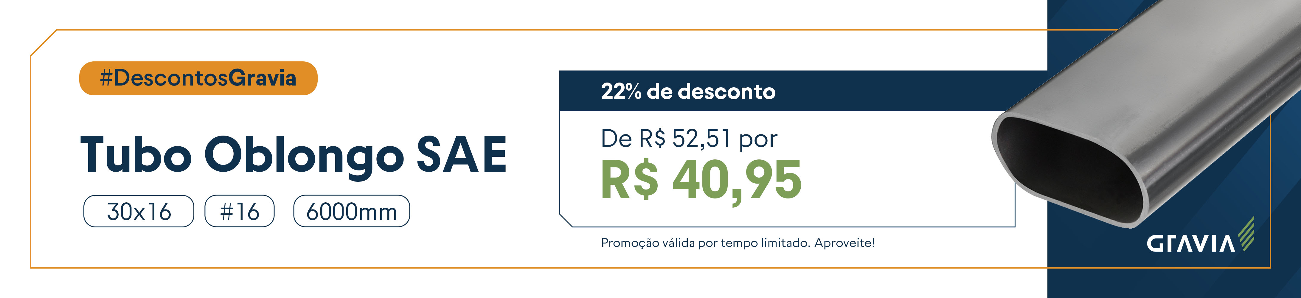 Desconto_Tubo oblongo